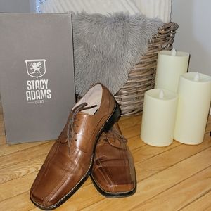 Stacy Adam's Cognac Dress Shoes